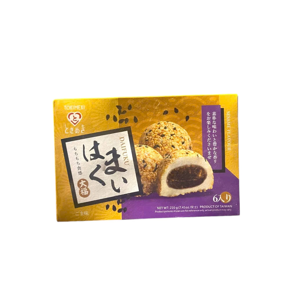 Mochi Reiskuchen mit Sesam 210g