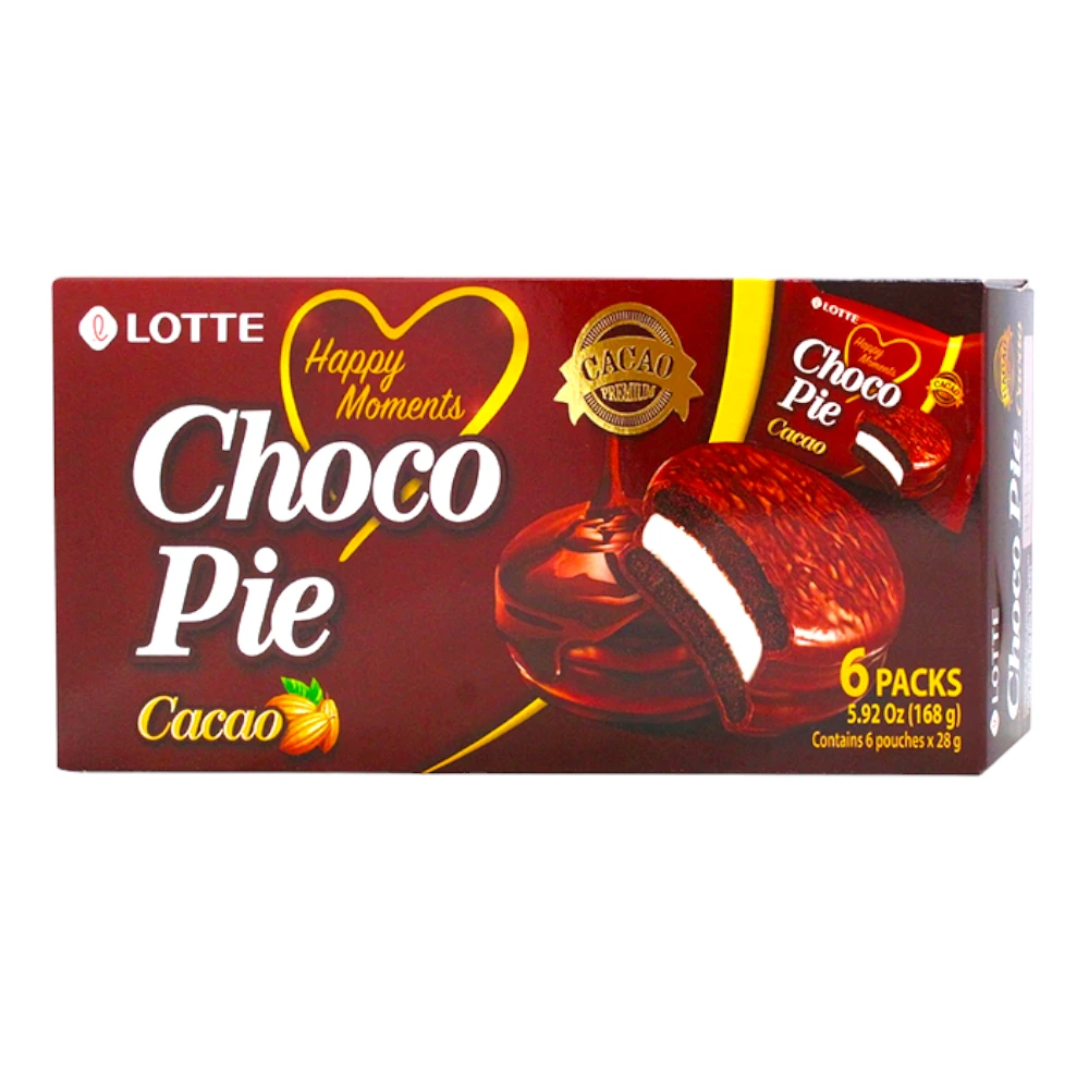 Lotte Chocopie Cacao 168g