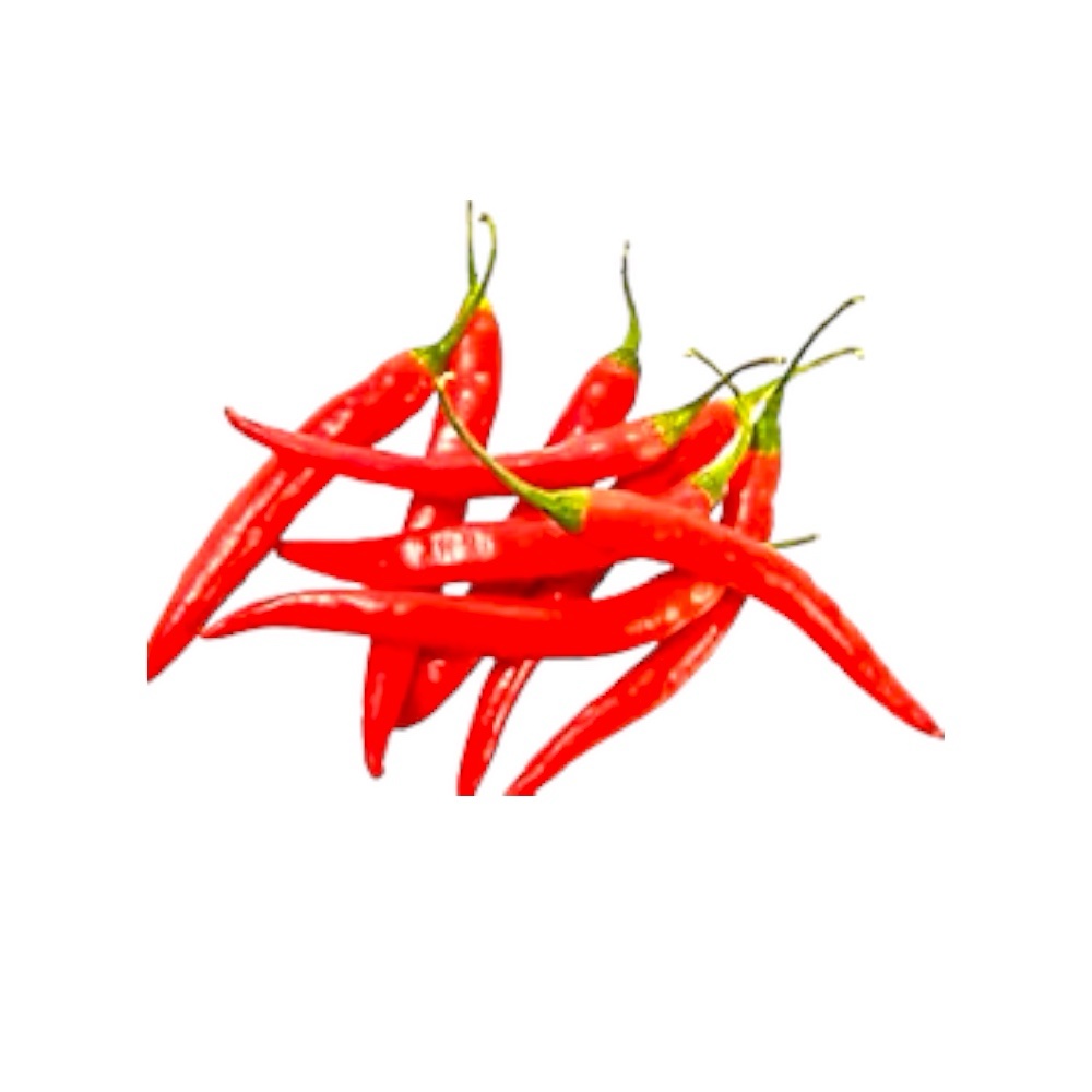 Rote Chili in Packung 100g