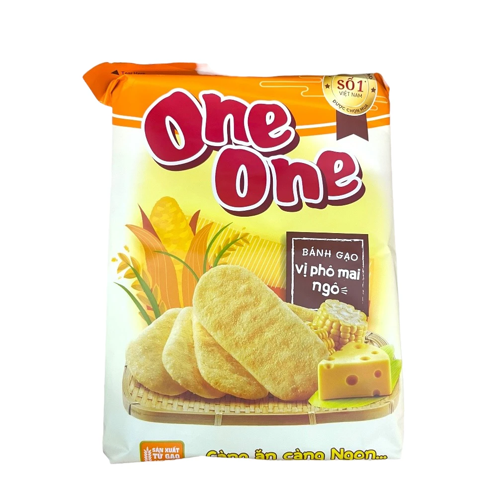 Reiscracker mit Mais und Käse 118g