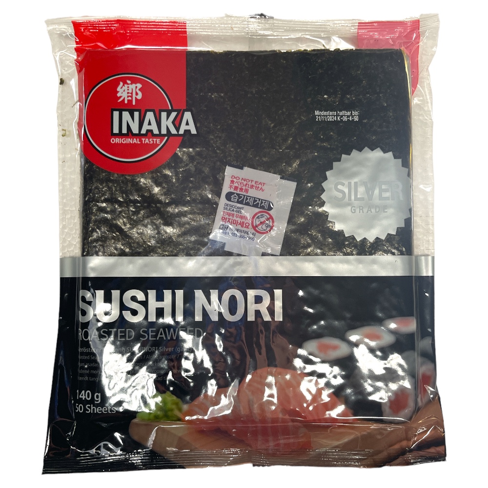 Sushi Nori Gerösteter Seetang Full No Cut 50Stk