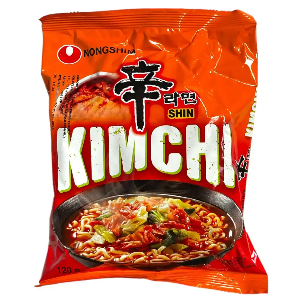 Nongshim Kimchi Ramen 120g – Scharfer Genuss mit Kimchi-Aroma!