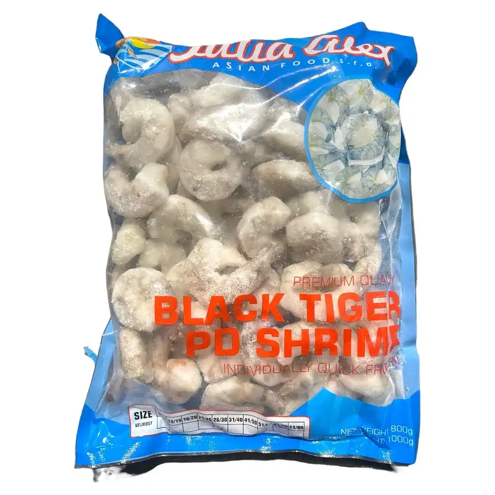 Black Tiger Garnelen ohne Kopf ohne Schale 26/30 1kg