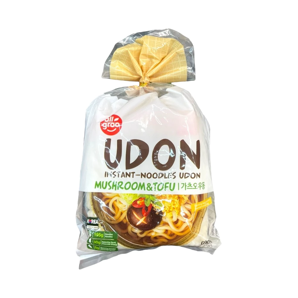 Udon Nudeln würzig Mushroom&amp;Tofu 3 Portionen 690g