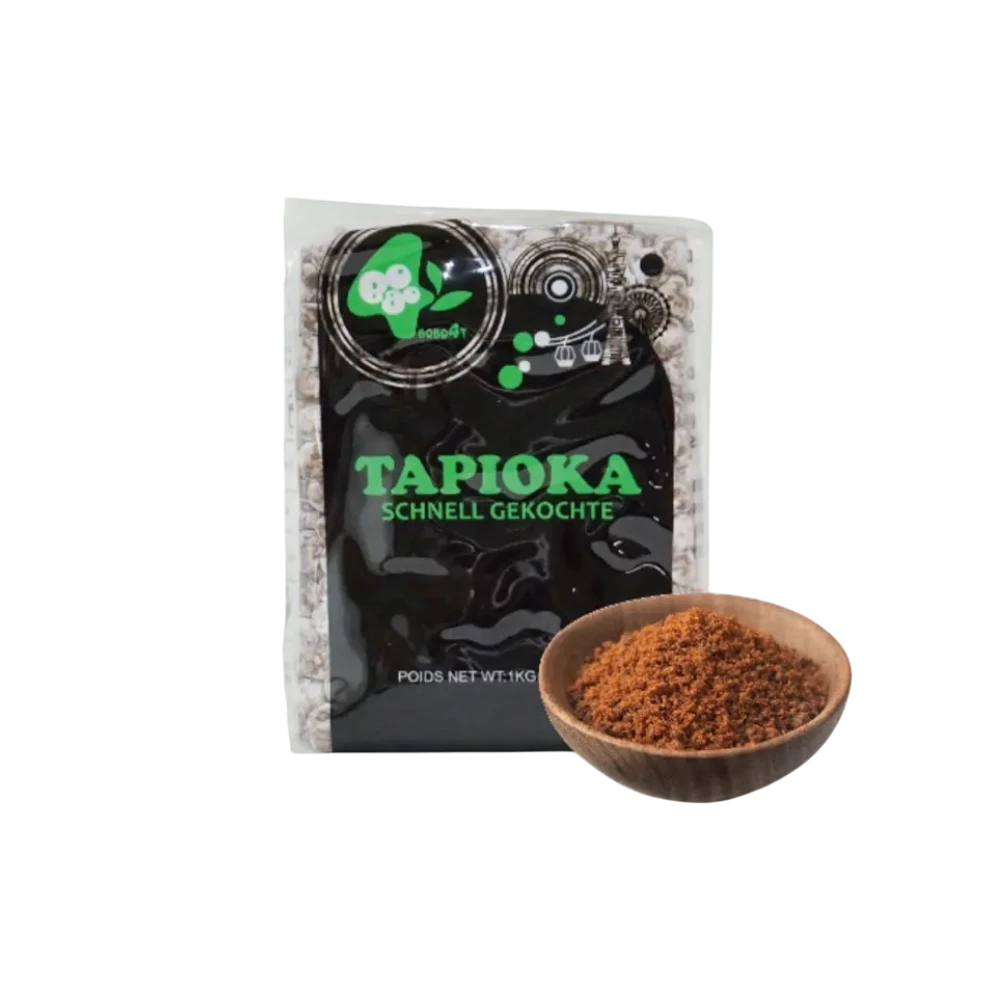 Schnellgekochtes Tapioka-Geschmack mit braunem Zucker 1kg