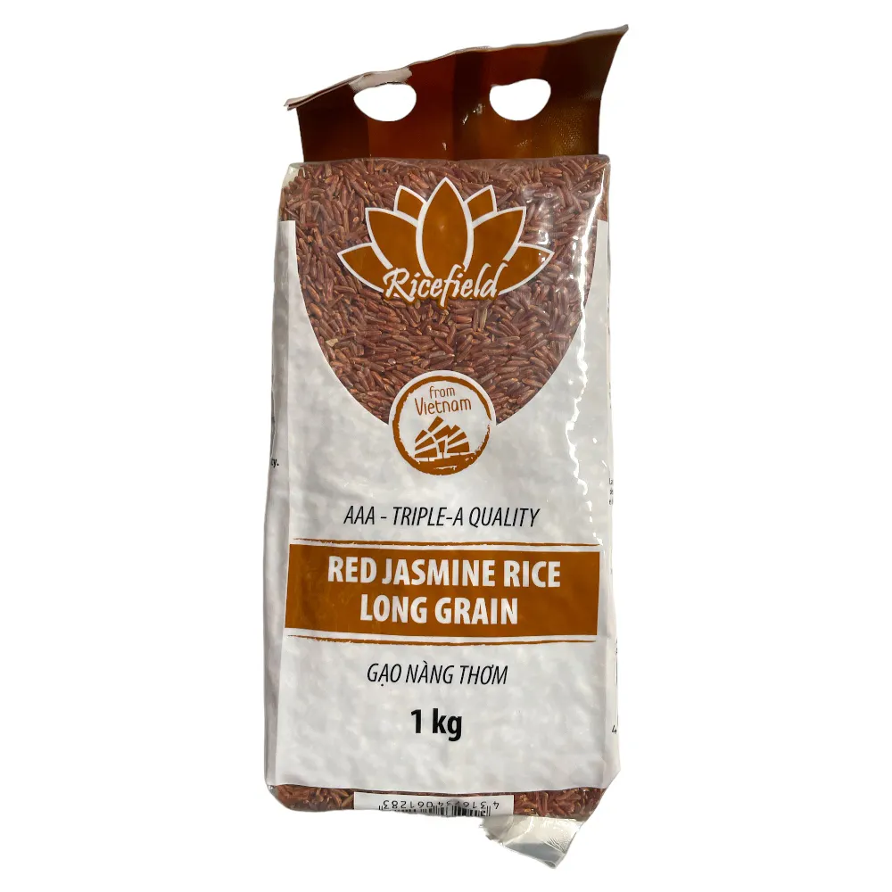 Rote Jasmine Reis Lange Korn 1kg (Gao Lut)